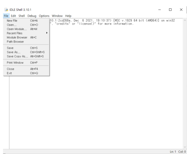 [Python] python IDLE line number display, Python IDLE line number ...